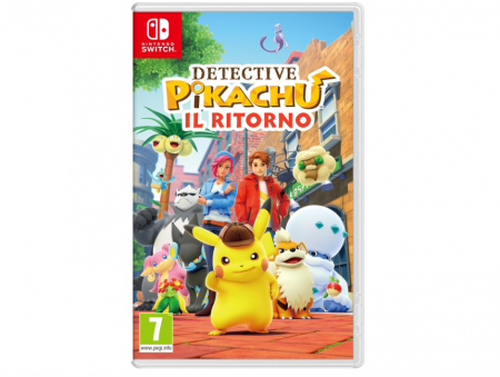 Console, Jocuri & Accesorii - Joc Detective Pikachu Returns pentru Nintendo Switch, versiune italiana