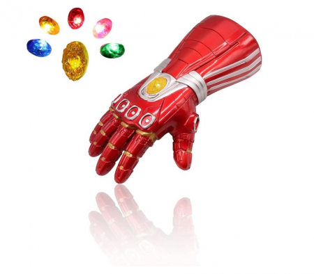 Jucarie Manusa lui Thanos cu LED-uri Infinity Stones, pietere pretioase detasabile cu magnet [0]