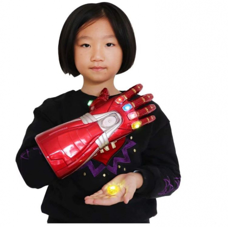 Jucarie Manusa lui Thanos cu LED-uri Infinity Stones, pietere pretioase detasabile cu magnet [5]