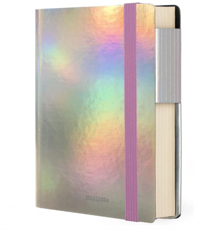 Jurnal Legami, 16 luni, septembrie 2023 până în decembrie 2024, 9,5 x 13,5 cm, culoare Holo fairy [3]