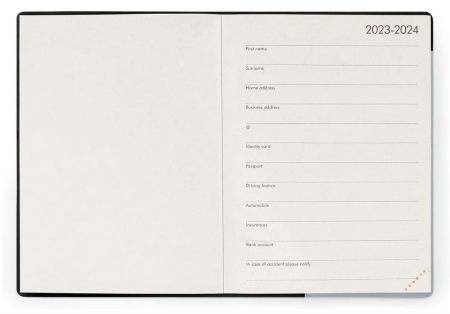 Jurnal Legami, 16 luni, septembrie 2023 până în decembrie 2024, 9,5 x 13,5 cm, culoare Holo fairy [2]