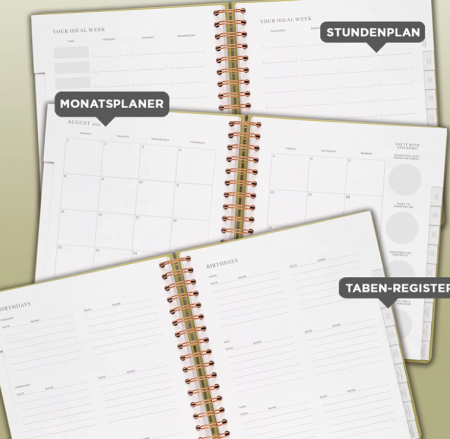 Jurnal verde Kokonote 2023 | Mare 20 x 25cm [2]