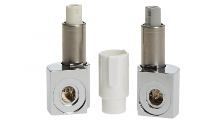 Kit balamale pentru capac WC Roca AI0012400R, Crom [0]