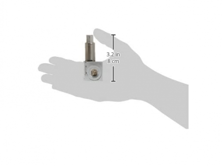 Kit balamale pentru capac WC Roca AI0012400R, Crom [1]