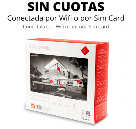 Kit de alarmă ENERGEEKS EG-AW002 WiFi și GSM compatibil cu Alexa și Google Home [8]