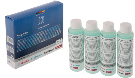 Accesorii si piese masini spalat rufe si uscatoare - Kit de intretinere pentru uscatoare de rufe cu pompa de caldura, BOSCH 00312111, 4 x 125 ml