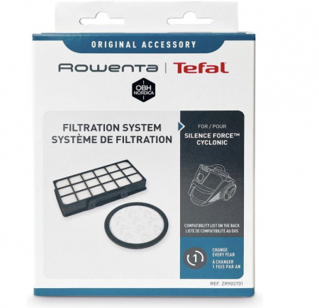 Kit de filtre HEPA GROUPE SEB ZR903701 pentru aspirator Silence Force Cyclonic [1]
