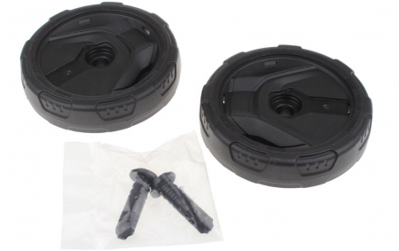 Gradinarit - Set 2 roti pentru aparat de spalat cu presiune, KARCHER 9.002-438.0, pentru K4, K5