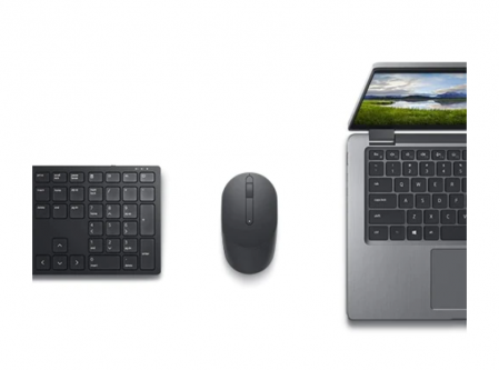 Kit tastatura + mouse wireless Dell Pro KM5221W, US International layout,negru [2]