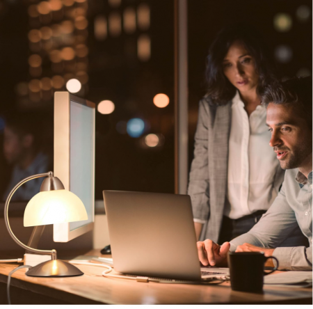 Lampă de masă Relaxdays Touch, design retro, bază E14, 25 x 15 x 19 cm, auriu [5]