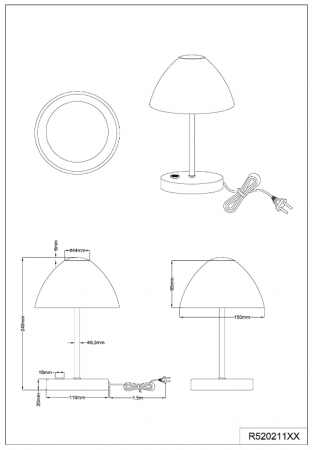 Lampă de masă Trio Leuchten [1]