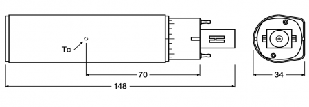 Lampă LED LEDVANCE, 13W [2]