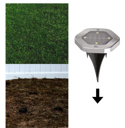 Lampa solara LED de exterior tip spot pentru gradina Star-Light, 0.5W, 1 lm, 400mAh [9]