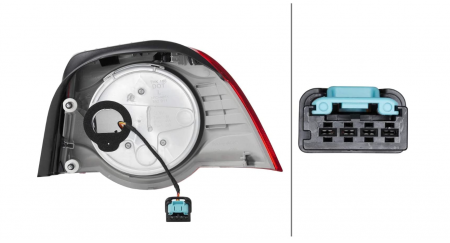 Lampa spate stanga LED HELLA 2VA 009 246-091 Combi [1]