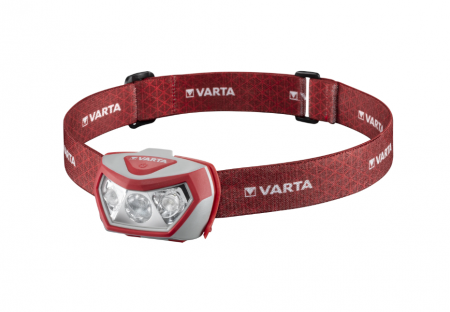 Lanterna LED frontala Varta H20 PRO, dimabila, 200 lm, lumina alba si rosie, IPX4, baterii incluse 3xAAA [0]