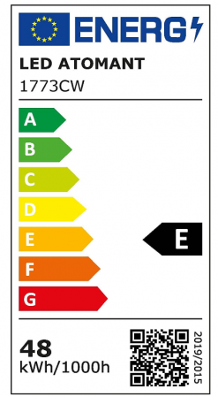 LED ATOMANT Panou LED, 120 x 30 cm, 48 W, alb rece [8]