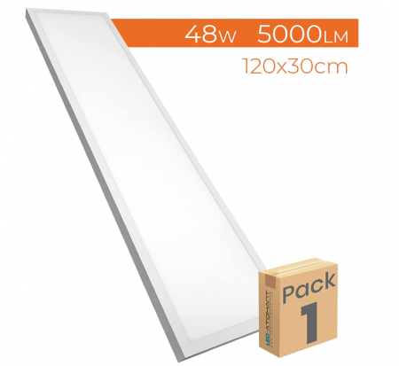 LED ATOMANT Panou LED, 120 x 30 cm, 48 W, alb rece [1]