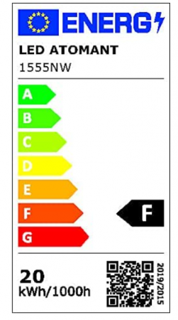 LED Atomant Panou LED rotund 20W, Alb, Pachet de 2 [4]