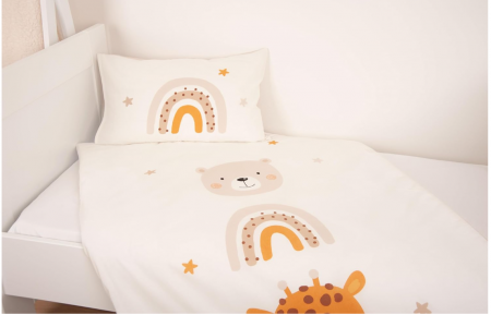 Lenjerie de pat Klaus Herding GmbH Little Friends, fata de perna 40 x 60 cm, husa pilota 100 x 135 cm [3]