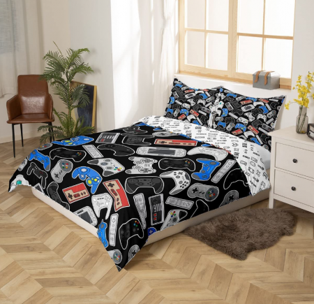 Lenjerie de pat reversabilă, microfibra, pentru copii [5]