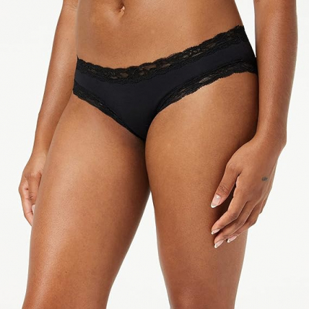 Lenjerie intima pentru femei din bumbac Iris & Lilly, pachet de 5, Marimea M [2]