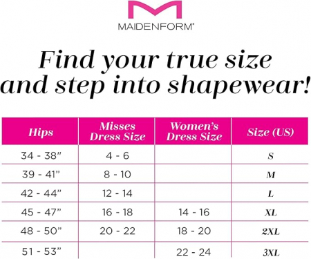 Lenjerie modelatoare cu talie inalta pentru femei Maidenform Firm Foundations, bej, L [5]