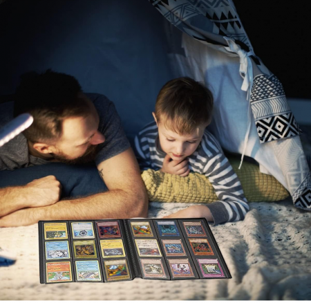 Liant pentru cărți de tranzacționare BOYATONG, 540 de buzunare [8]