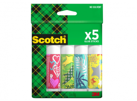 Birotica & Papetarie - Lipici stick permanent Scotch, pachet de 4 x 8g
