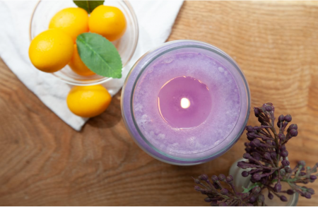 Lumânare parfumata cu lămâie si lavandă Yankee Candle, la borcan, 623 grame, 110 ore de ardere [5]