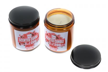 Lumanari si Aromaterapie - Lumanari parfumate Set 2 bucati, aroma Trandafir