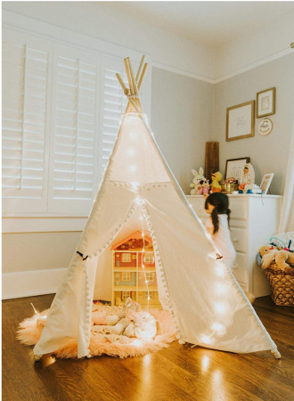 Lumini LED Ginkago pentru cort de copii, 4 benzi de lumini [4]