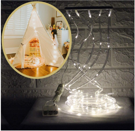 Lumini LED Ginkago pentru cort de copii, 4 benzi de lumini [3]