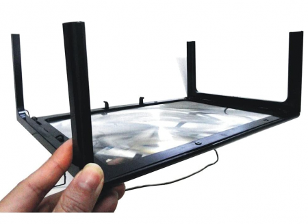 Lupă de birou cu lumina FLEAGE, Dimensiune A4 [8]