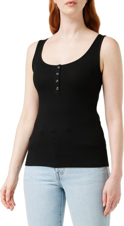 Maiou Damă PIECES Pckitte Tank Top Noos BC, negru, XL [0]