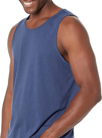 Maiou pentru barbati Amazon Essentials, Regular Fit, albastru, L [2]