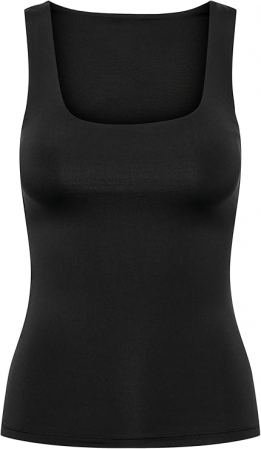 Maiou pentru femei ONLY ONLEA S/L 2-Ways Fit Top, negru, XS [1]