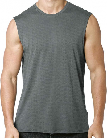 Maiou sport pentru barbati MEETYOO, gri, M [1]