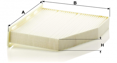 MANN-FILTER CU 3037 Filtru aer, habitaclu auto [1]