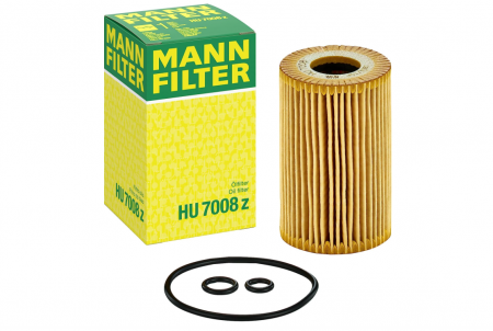 Reparatii si echipamente auto - MANN-FILTER HU 7008 Z Set filtru ulei cu garnitură, pentru mașini