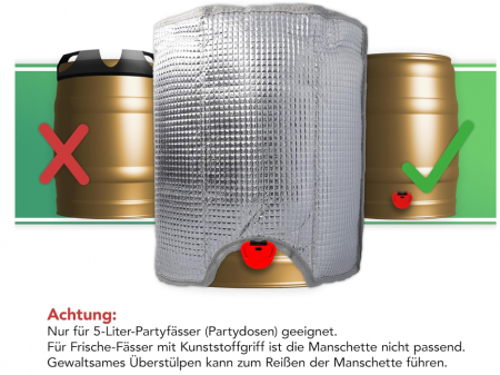 Manșon de răcire pentru butoi de bere de 5 L, Clauss Cl-60002 00 [5]