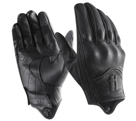 Mănuși de iarnă pentru motocicletă din piele de capră Harssidanzar, pentru bărbați, GM041EU, marimea XL [0]