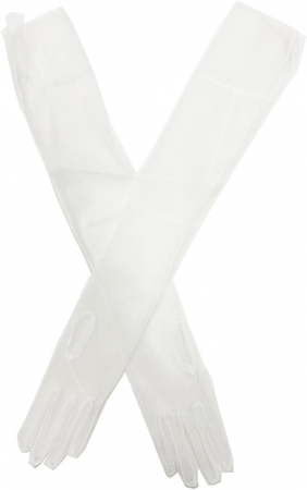 Manusi de mireasa din tul transparent ZUYPSK [1]