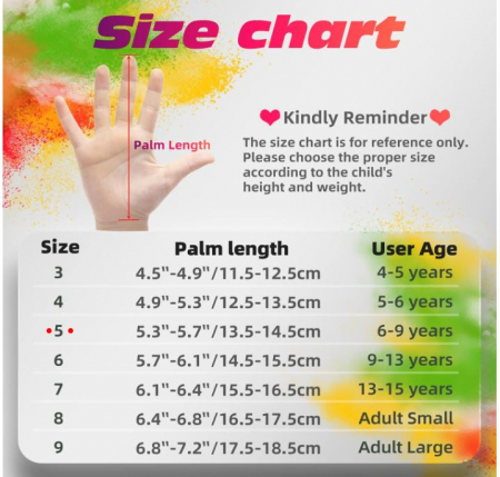 Mănuși de portar Sportout pentru copii, protecție dublă, 5 [3]