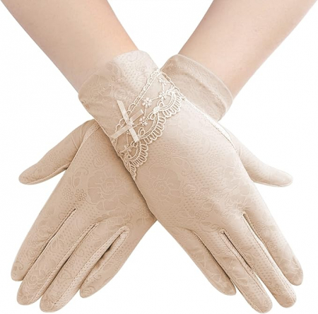 Mănuși scurte de dantelă de vară pentru damă TINAYAUE [0]