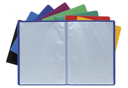 Mapa Exacompta 8510E pentru documente, 10 folii, 20 pagini, A4, dimensiuni 24 x 32 cm, negru [2]