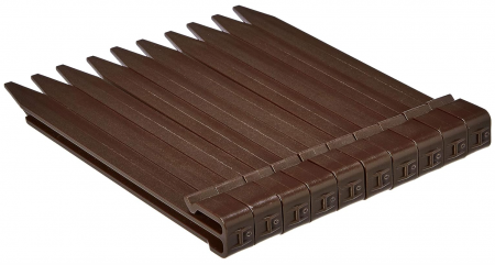 Margine pentru gazon Amazon Basics de 8 cm cu țepușe [4]