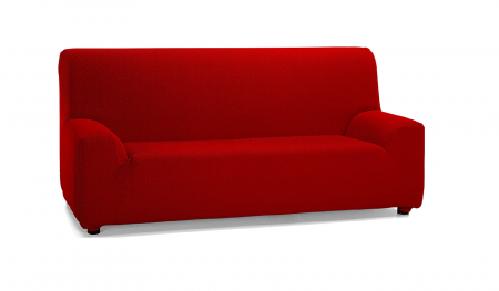 Huse - Martina Home Husa elastica canapea 3 locuri,180 - 240 cm, Rosie
