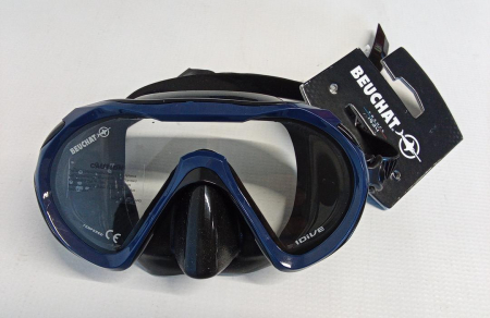 Mască de scufundări BEUCHAT 1 Dive, pentru adulți, unisex, bleumarin [1]