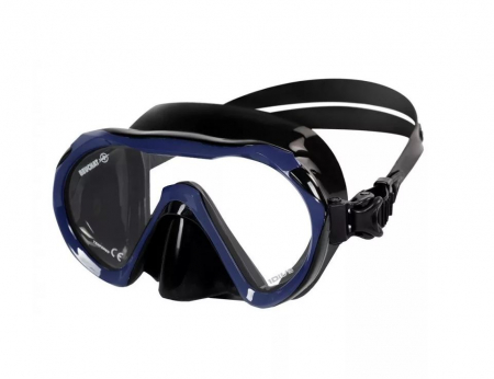 Sporturi acvatice - Mască de scufundări BEUCHAT 1 Dive, pentru adulți, unisex, bleumarin