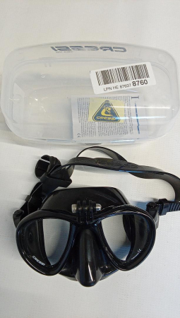 Mască de scufundari CRESSI Metis/Action Cam cu suport pentru camera video, mărime universala [1]